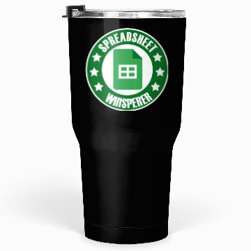 Discover Spreadsheet Whisperer Excel Accountant Accounting Tumblers 30 Oz