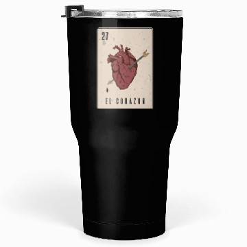 Discover El Corazon Mexican Loteria Tumblers 30 Oz
