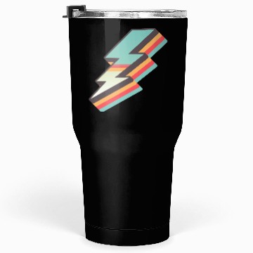 Discover retro vintage lightning bolt Tumblers 30 Oz