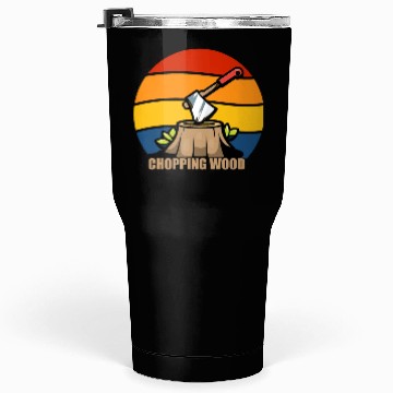 Discover Chopping Wood Vintage Tumblers 30 Oz
