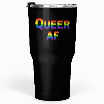 Discover Queer AF Rainbow Spectrum Tumblers 30 Oz
