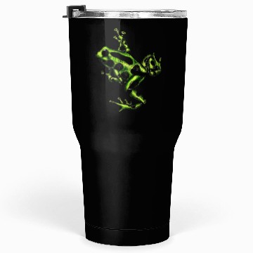 Discover Green poison dart frog Tumblers 30 Oz