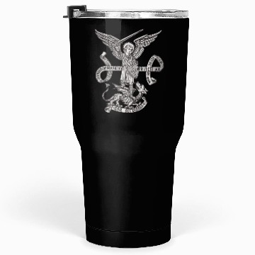Discover Saint St Michael Catholic Archangel Angel Defender Tumblers 30 Oz