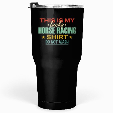 Discover Horse Racing Tumblers 30 Oz