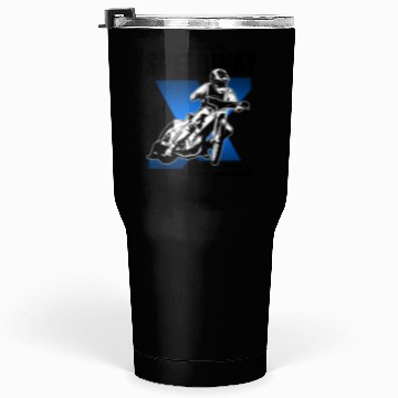 Discover Motorcycle Speedway Racing Tumblers 30 Oz