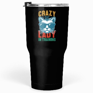 Discover Crazy cat lady Tumblers 30 Oz