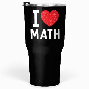 Discover I Love Math Heart Math Tumblers 30 Oz