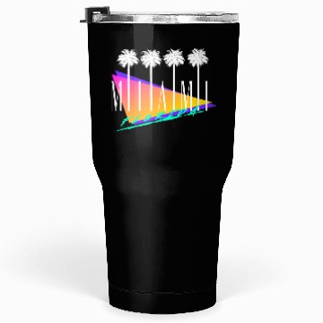 Discover Miami Florida Retro Style Tumblers 30 Oz