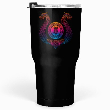 Discover Viking Dragon Tattoo Tumblers 30 Oz
