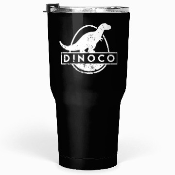 Discover Dinoco White Distressed Tumblers 30 Oz