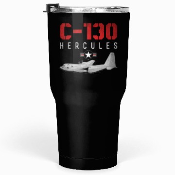 Discover C 130 Hercules US Airborne Fighter Pilot Tumblers 30 Oz