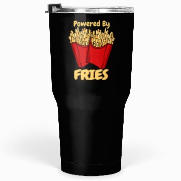 Discover French Fries: Powered With Fries Tumblers 30 Oz
