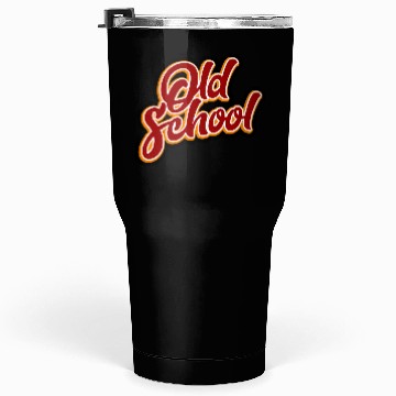 Discover Old School tees Tumblers 30 Oz
