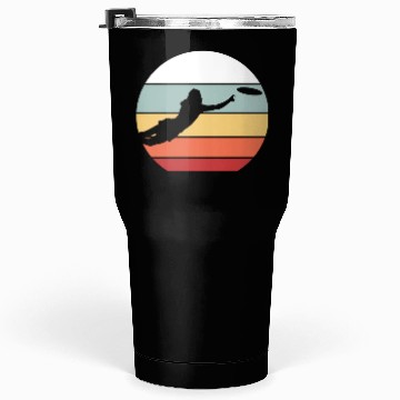 Discover Ultimate Frisbee Retro Vintage Tumblers 30 Oz