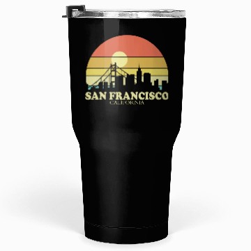 Discover San Francisco Sunset Tumblers 30 Oz