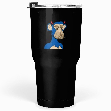 Discover Blue bored monkey Tumblers 30 Oz