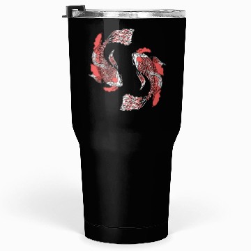 Discover Koi Fish Swirly Tumblers 30 Oz