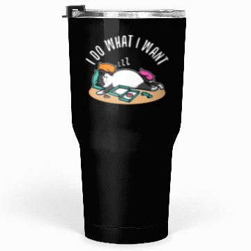 Discover I do what i want Cat Tumblers 30 Oz