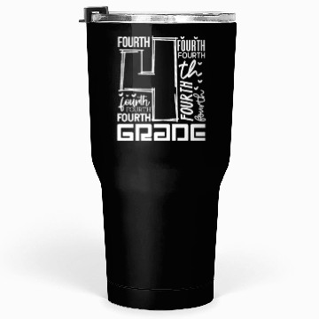 Discover Fourth 4th Grade Tumblers 30 Oz
