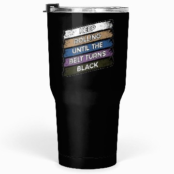 Discover BJJ BLack Belt Tumblers 30 Oz