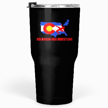 Discover Team USA Wrestling Colorado Division Tumblers 30 Oz