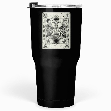 Discover Lucifer Playing Card Tumblers 30 Oz