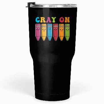 Discover Crayon Tumblers 30 Oz