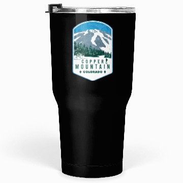 Discover Copper Mountain Colorado Ski Tumblers 30 Oz