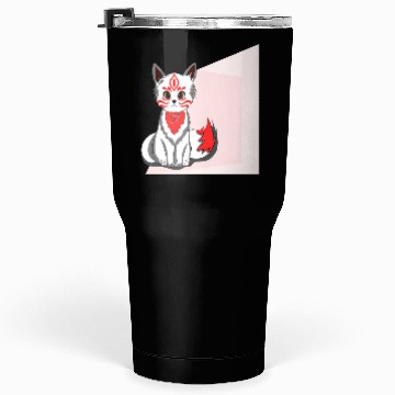Discover Red Kitsune Fox Tumblers 30 Oz