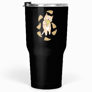 Discover Eat cat A Pizza Gift Tumblers 30 Oz