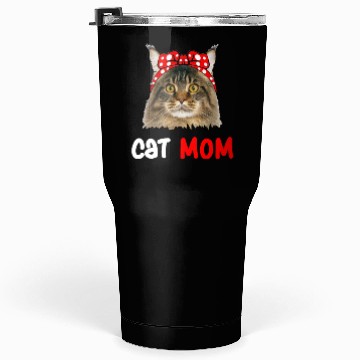 Discover Cat Mom Tumblers 30 Oz
