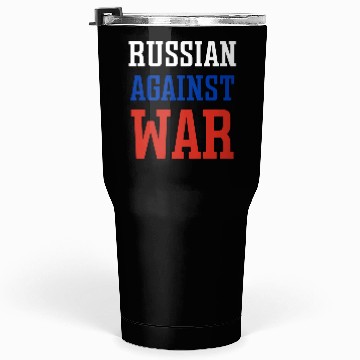 Discover Russian Against war outline Tumblers 30 Oz