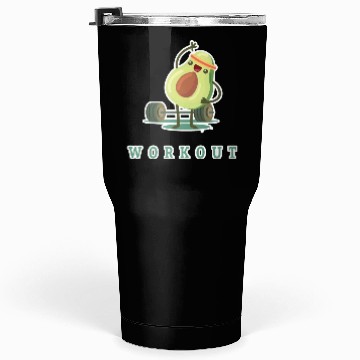 Discover Avocado Workout Tumblers 30 Oz