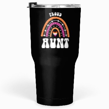 Discover Proud Aunt Lesbian Pride Rainbow Tumblers 30 Oz
