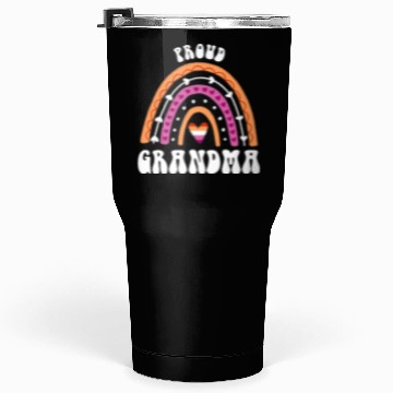 Discover Proud Grandma Lesbian Pride Rainbow Tumblers 30 Oz
