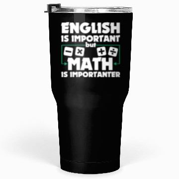 Discover Funny Math Art Student Pun Mathematics Lovers Pun Tumblers 30 Oz