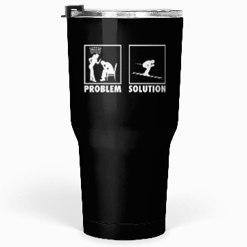 Discover Skiing Skiers Statement Problem Solution. Tumblers 30 Oz