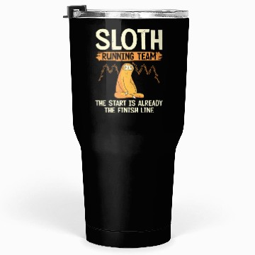 Discover Sloth Running Team Runner Marathon Trail Running Tumblers 30 Oz