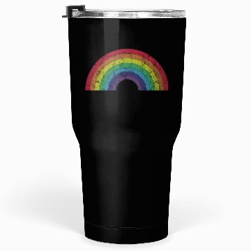 Discover Rainbow Pride Vintage Tumblers 30 Oz Design