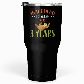 Discover Sloth Sloths, Sleeping, Three, Years Tumblers 30 Oz