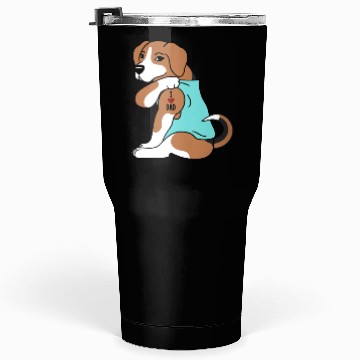 Discover I Love Dad Beagle Tumblers 30 Oz