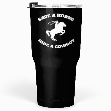 Discover Horse Cowboy Tumblers 30 Oz