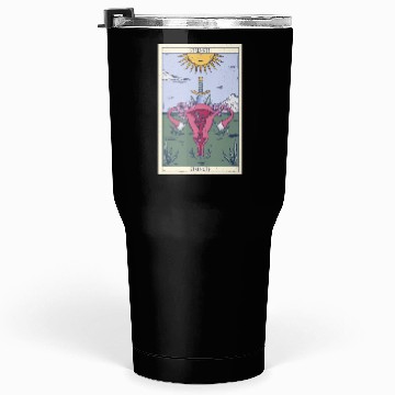 Discover Strength Tarot card fortune telling Strength Tarot Tumblers 30 Oz