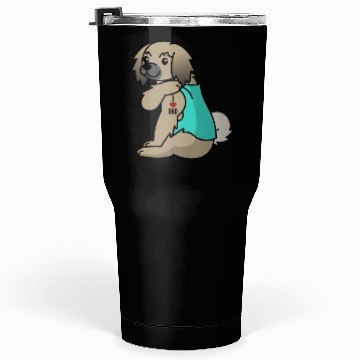 Discover I Love Dad Pekingese Tumblers 30 Oz