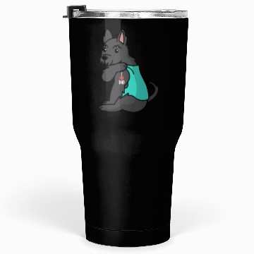 Discover I Love Dad Scottish Terrier Tumblers 30 Oz