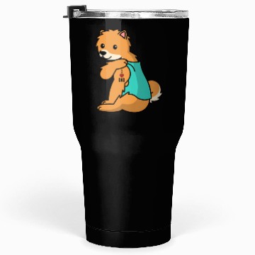 Discover I Love Dad Pomeranian Tumblers 30 Oz