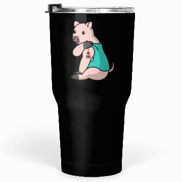 Discover I Love Dad Mini Pig Tumblers 30 Oz