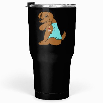 Discover I Love Dad Goldendoodle Tumblers 30 Oz