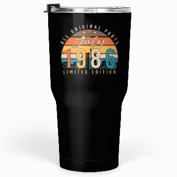 Discover 1986 July Limited Edition Tumblers 30 Oz