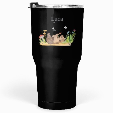 Discover Waldtier Bear Flowers Name Luca Tumblers 30 Oz